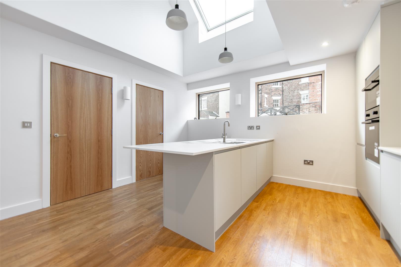 Flat Brandling Park in Newcastle upon Tyne