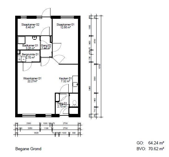 Appartement Vlisthof 23