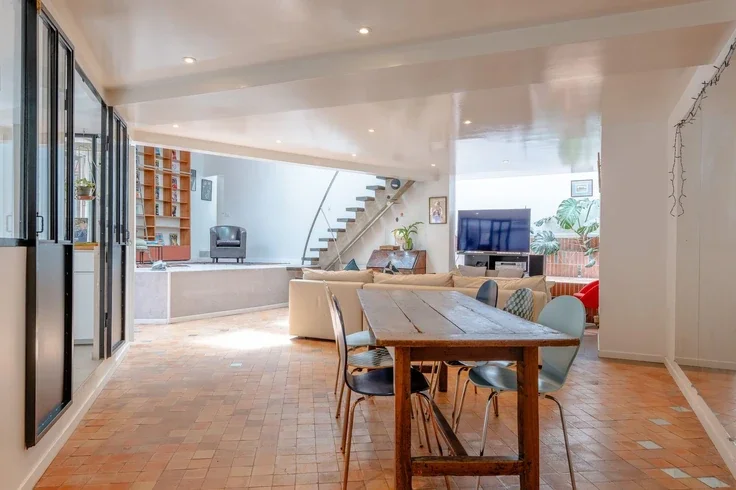 Flat Rue de l'Abbé Groult in Paris