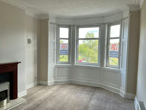 Flat Maryhill Road in Glasgow
