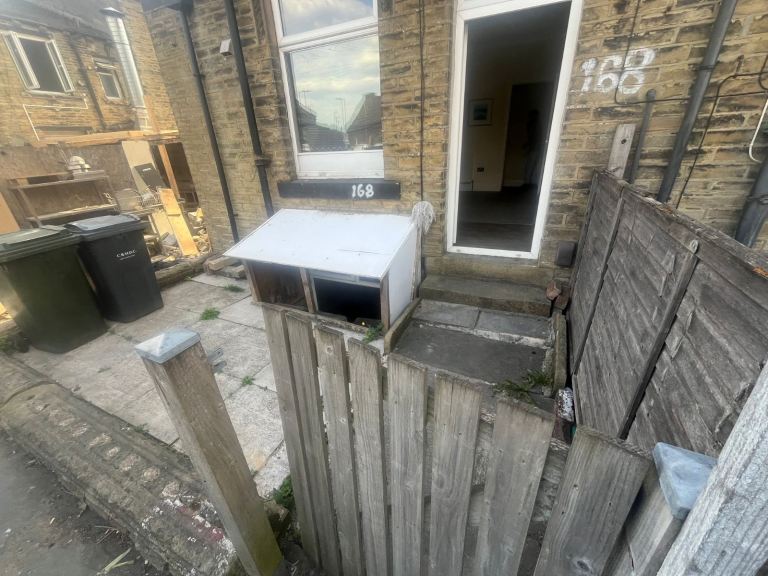 House Intake Road in Bradford