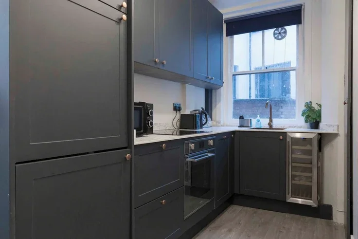 Flat Wells Street in City of Westminster
