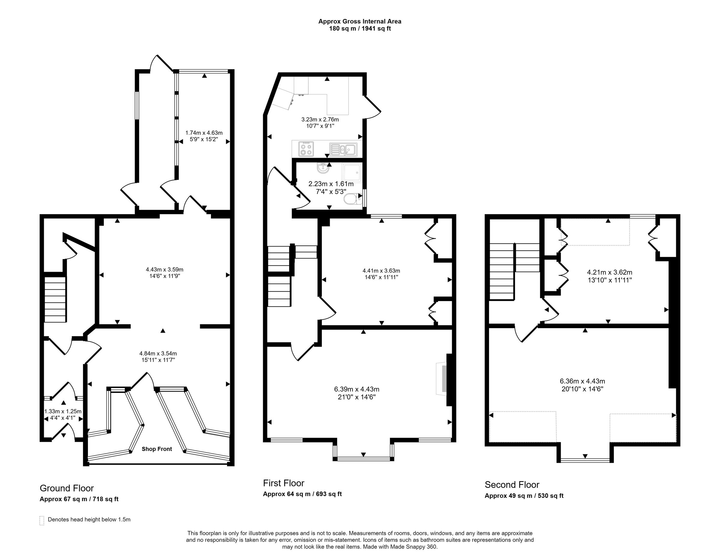 Flat Abergele Road in Colwyn Bay