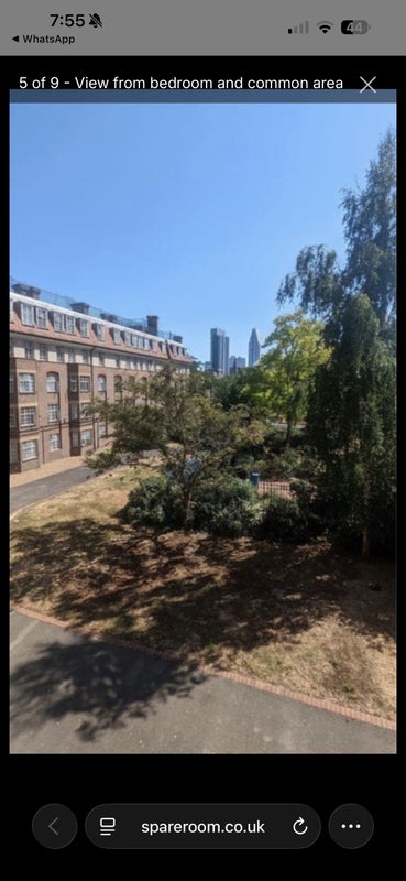 Room Wenlock Road in Greater London