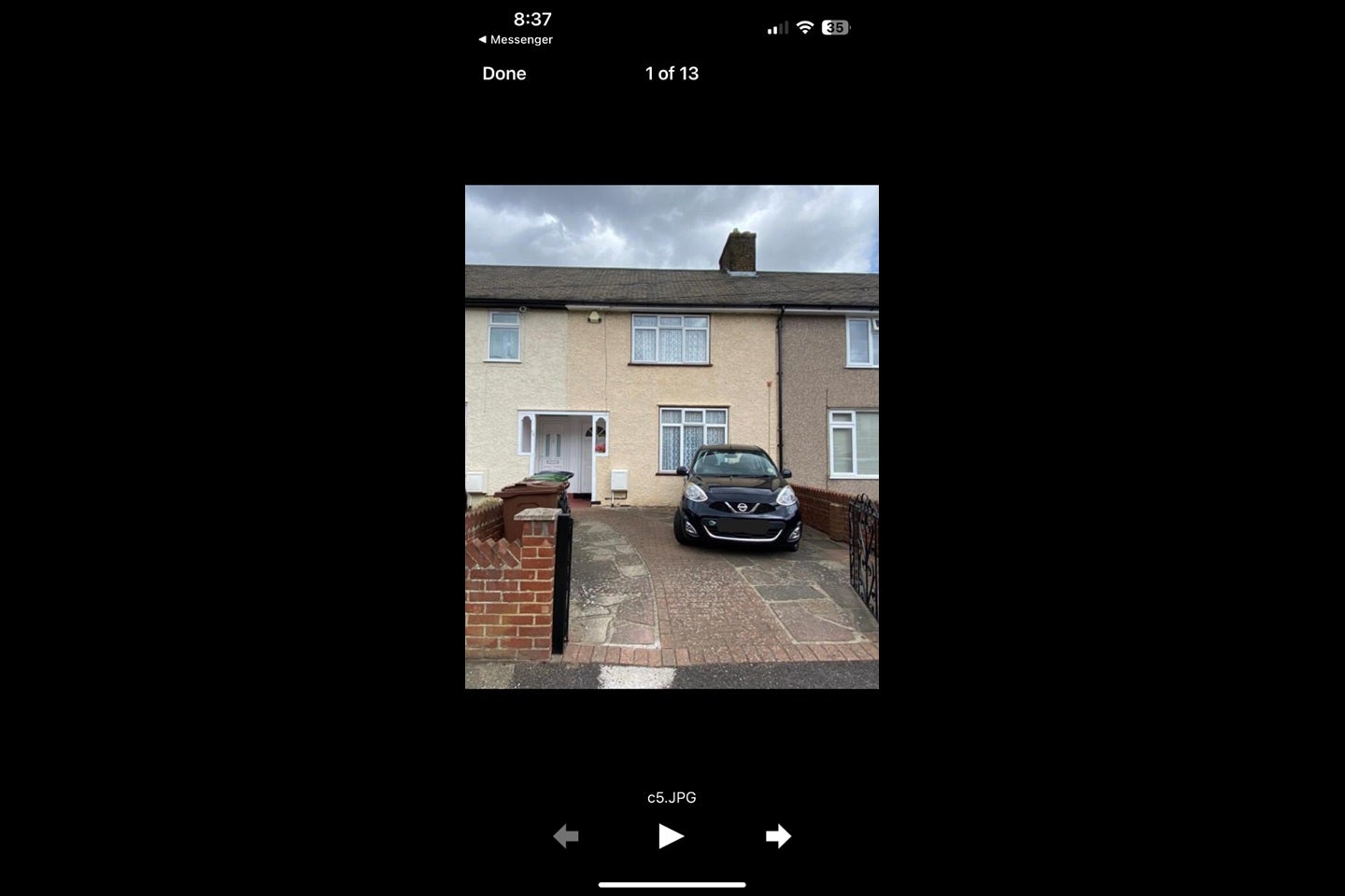 House Cornworthy Road in Greater London