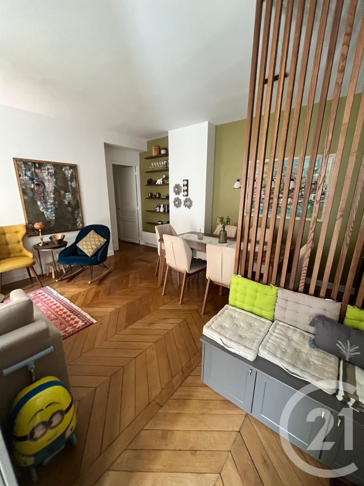 Flat Rue Bosio in Paris
