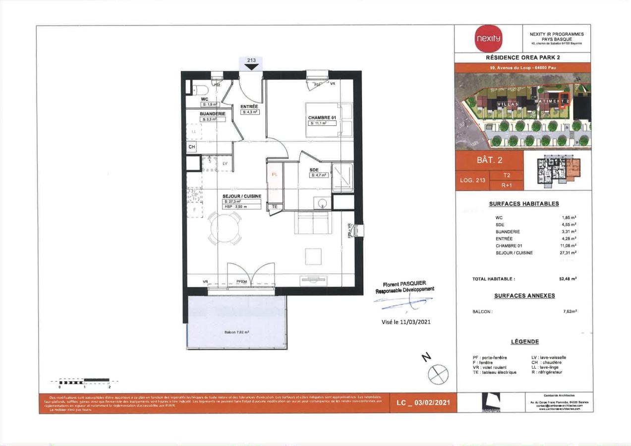 Flat Orea Park in Pau