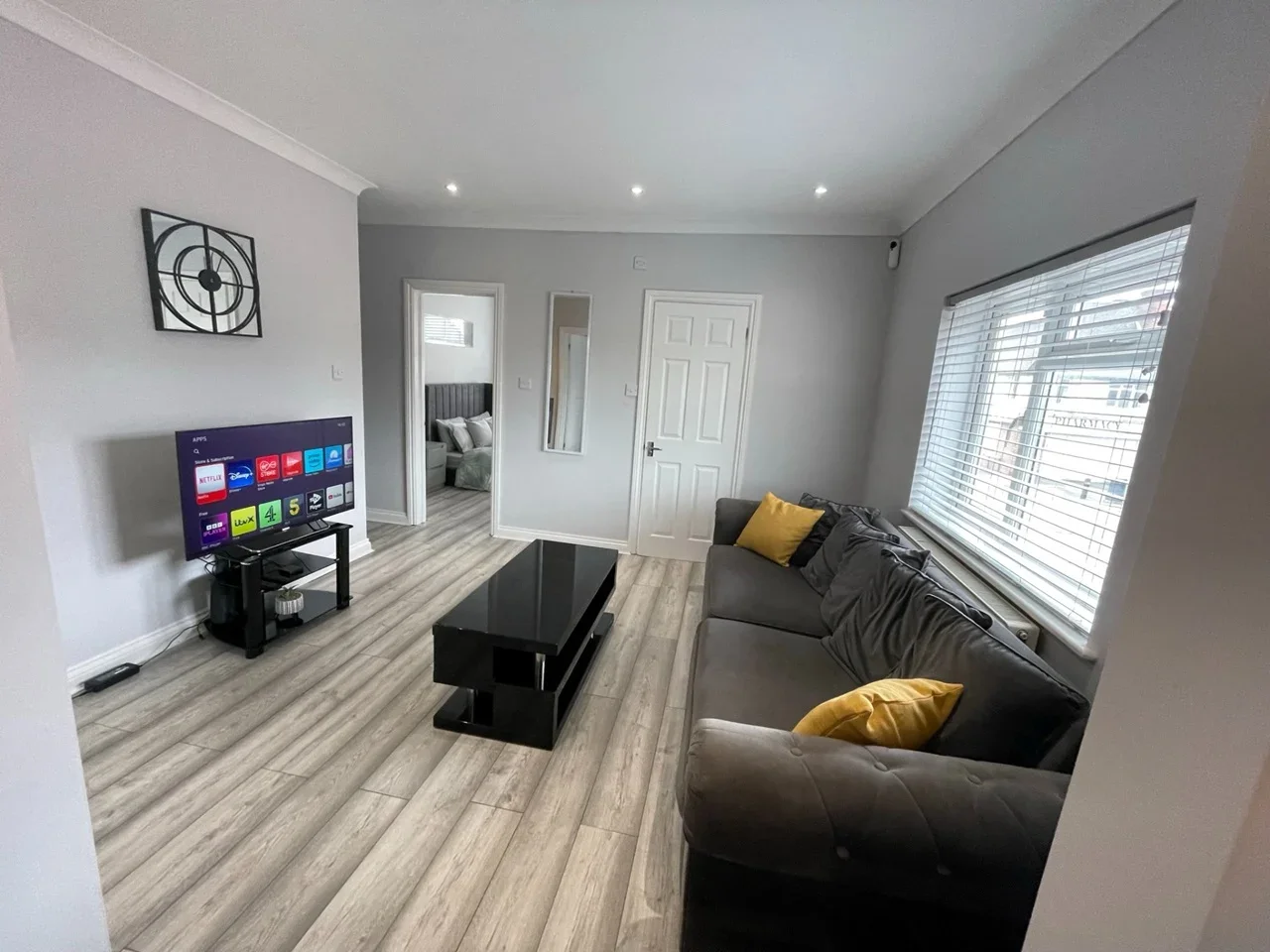 Flat Abbetts Lane in Surrey Heath
