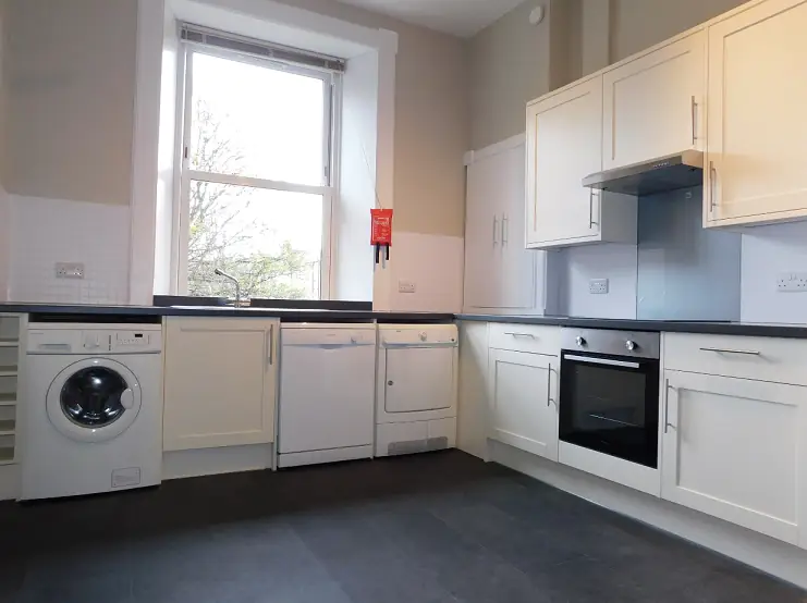 Flat Comely Bank Terrace in City of Edinburgh