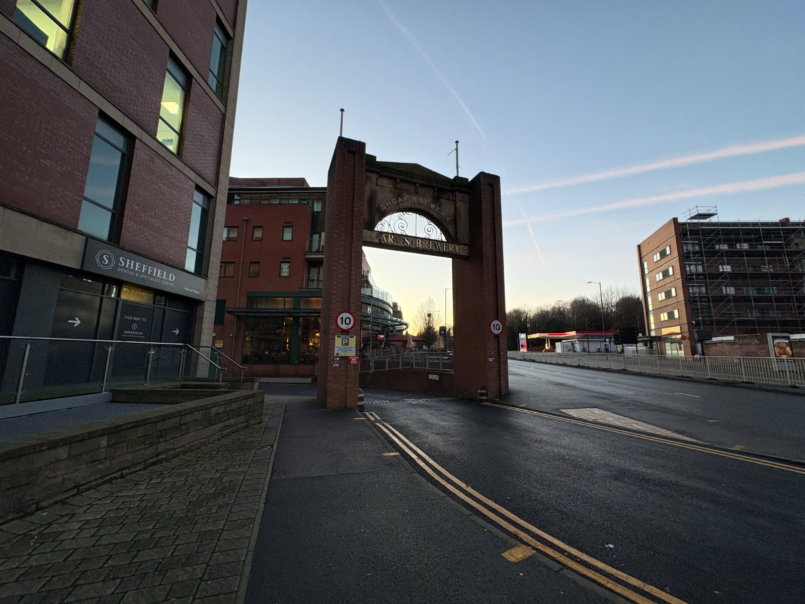 Flat Cemetery Road in Sheffield