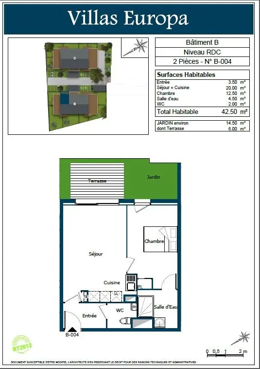 Flat Villas Europa in Pau