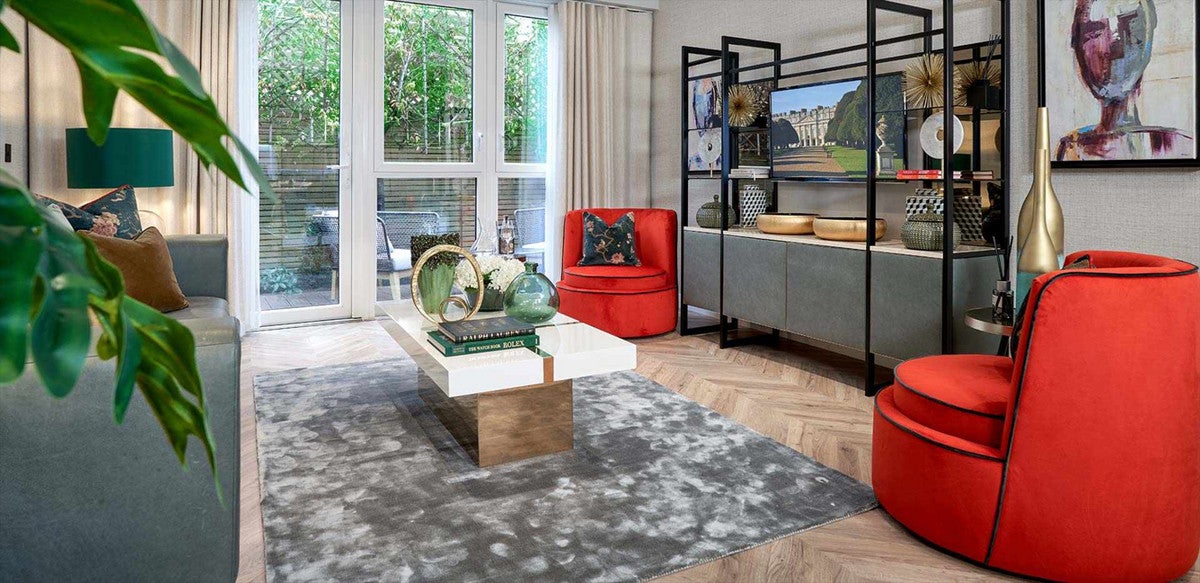 Flat Wheatfield Way in London