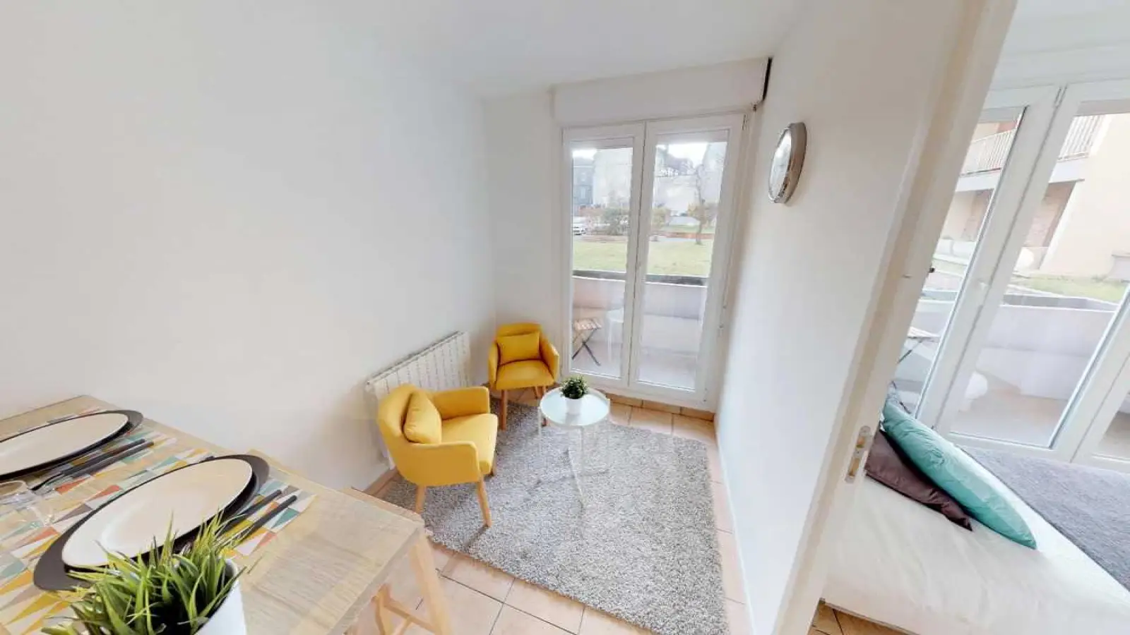 Chambre Boulevard Montebello à Lille