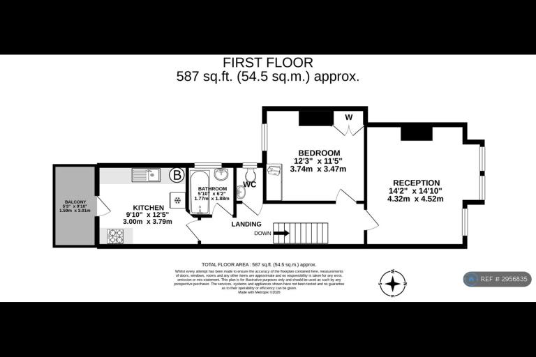 Flat Martell Road in Greater London