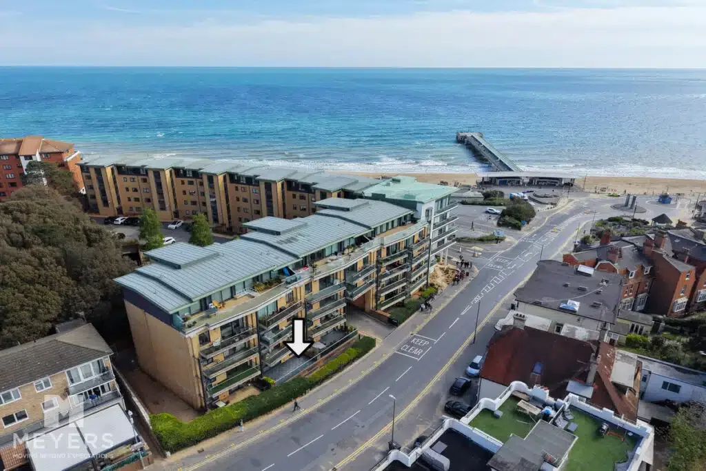 Flat Sea Road in Bournemouth