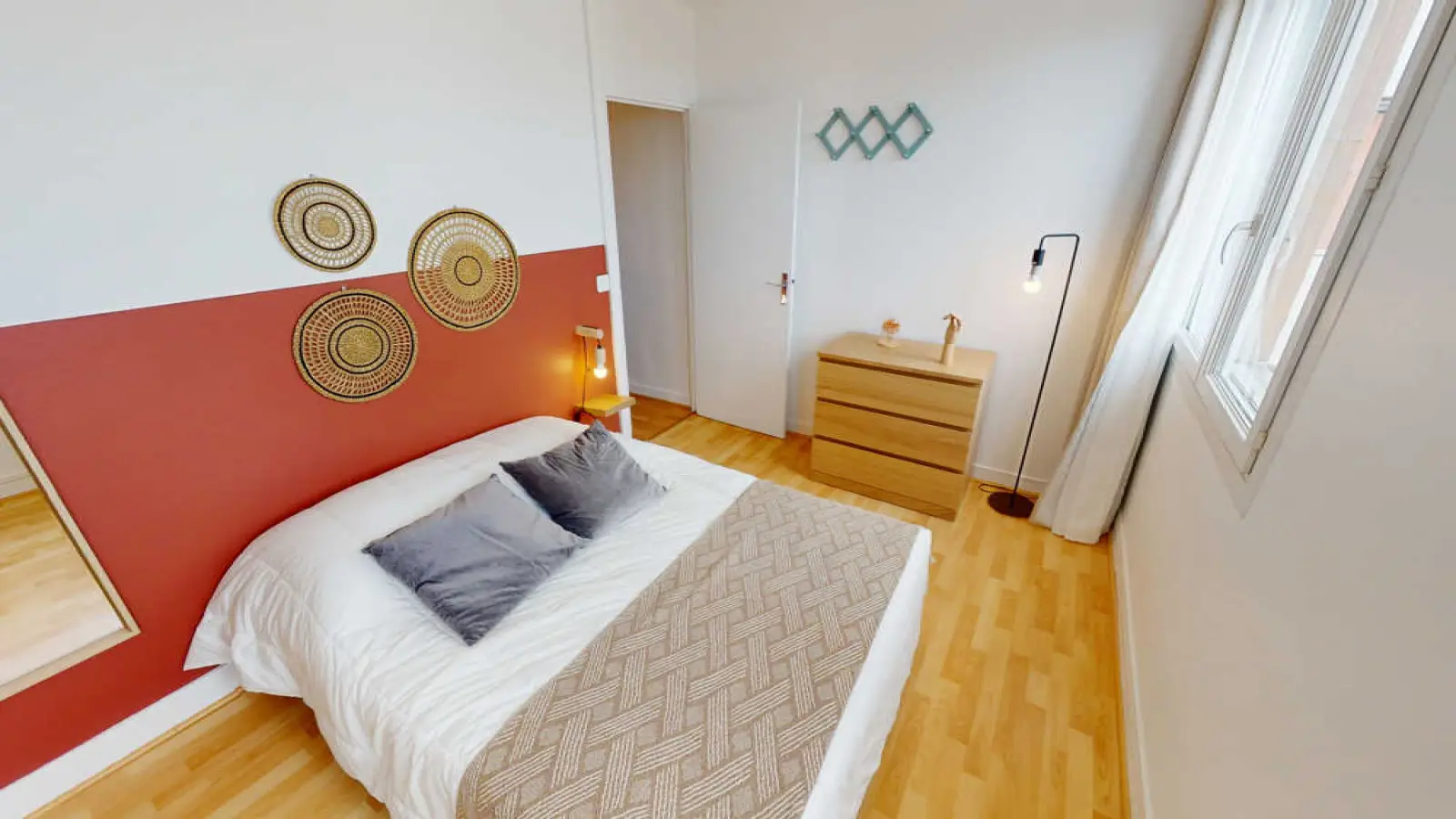 Chambre Rue du Port à Clichy