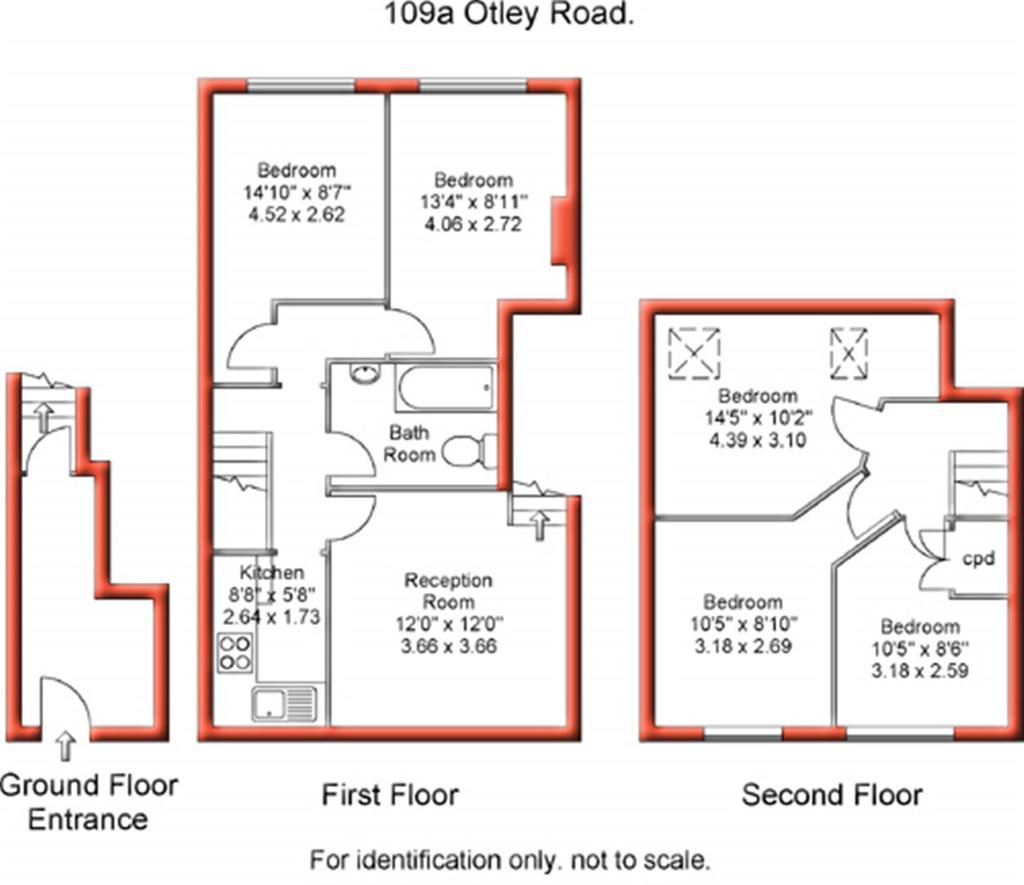 Flat Otley Road in Leeds