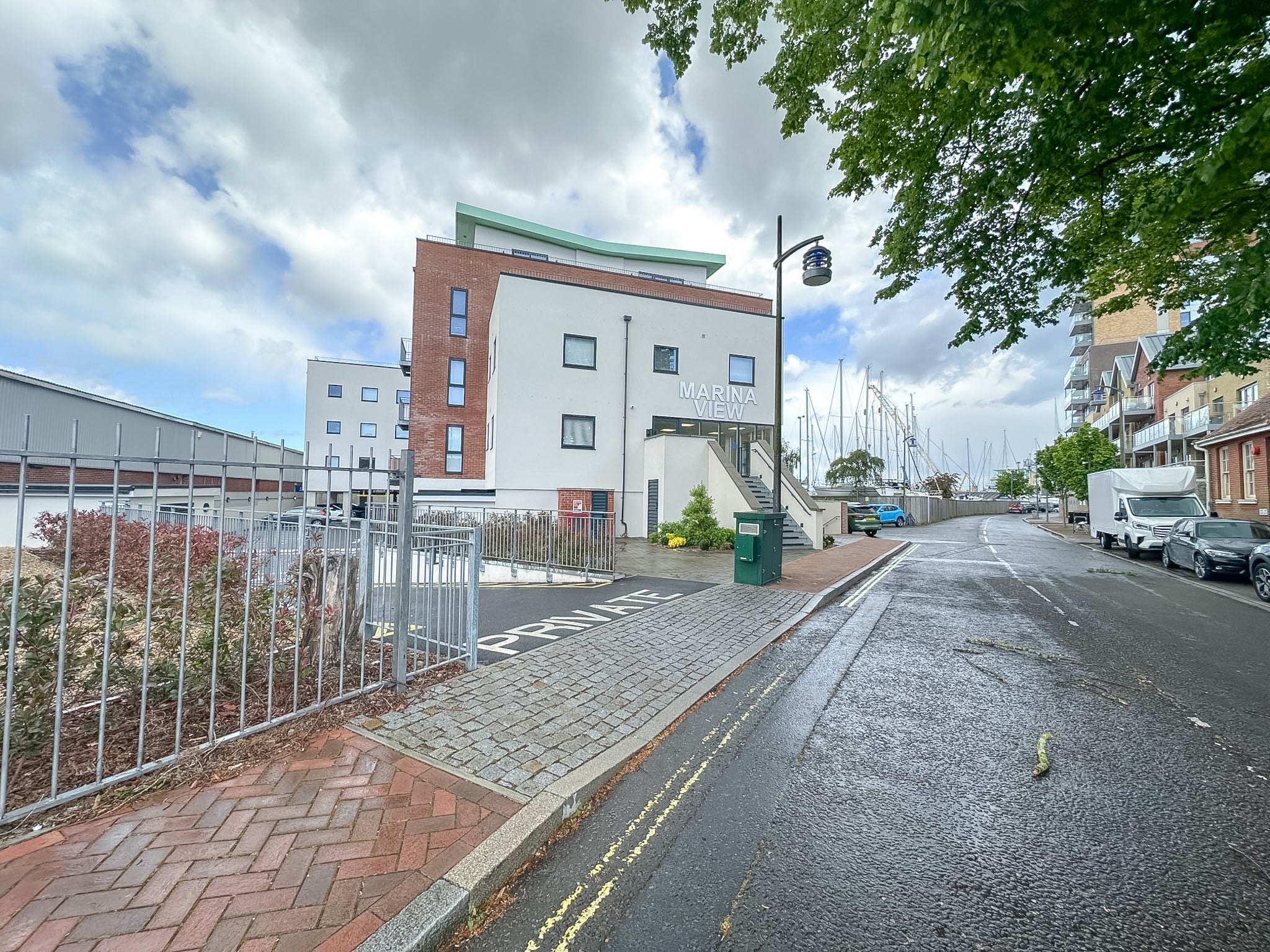 Flat Harbour Road in Gosport