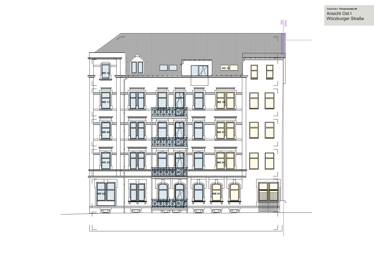 Wohnung Fürstenstraße in Chemnitz