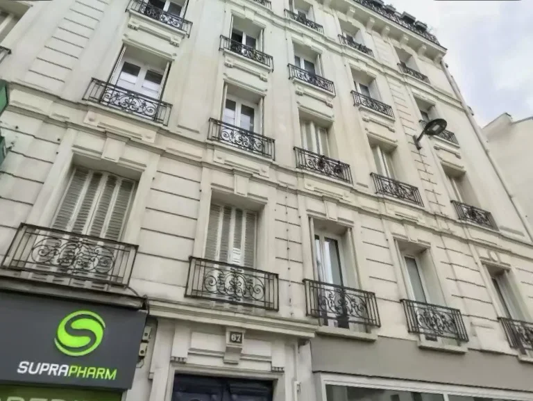 Chambre Rue d'Aubervilliers à Paris