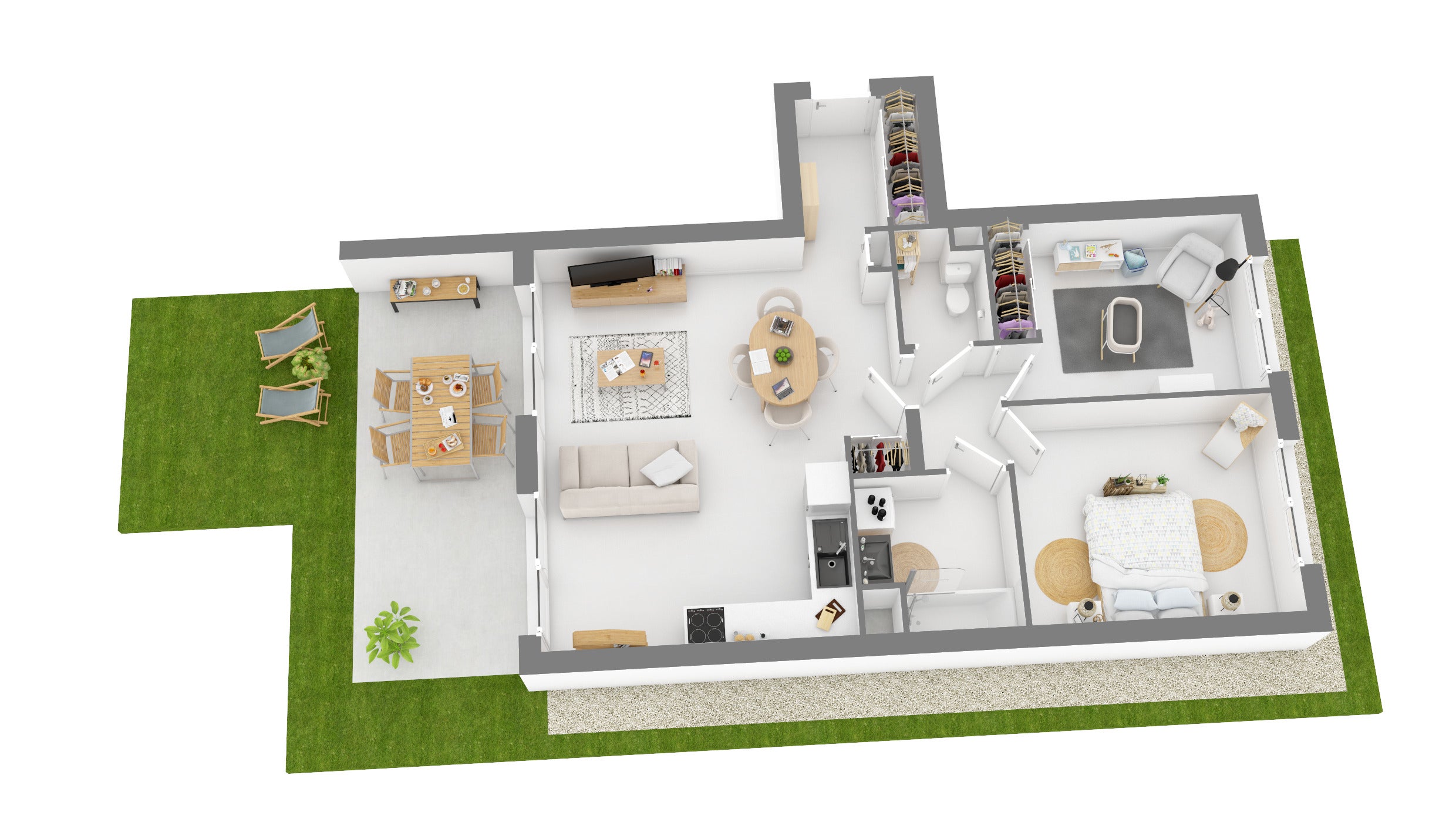 Appartement Chemin des Poses du Bois à Feigères