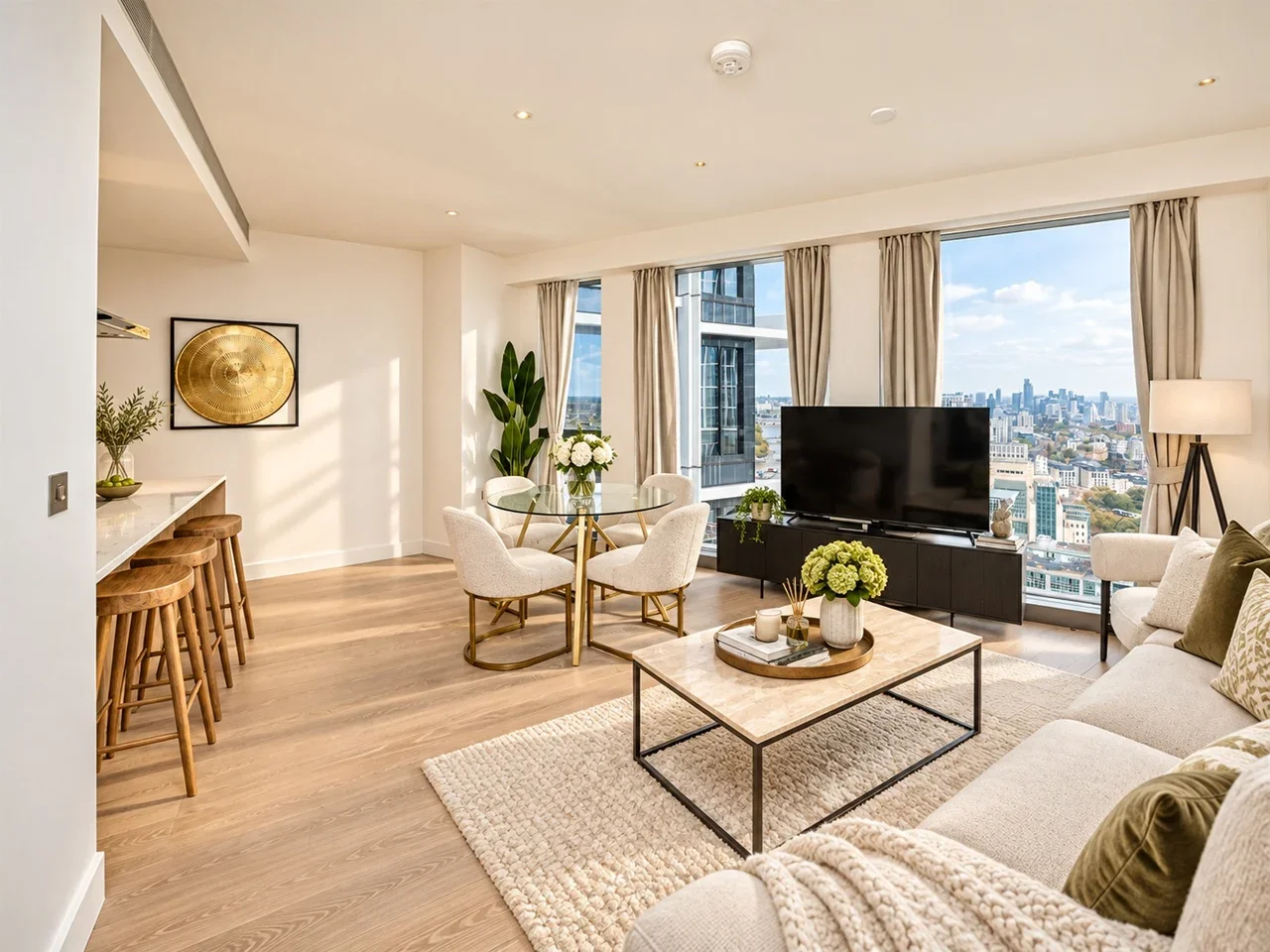 Flat Nine Elms Lane in Greater London
