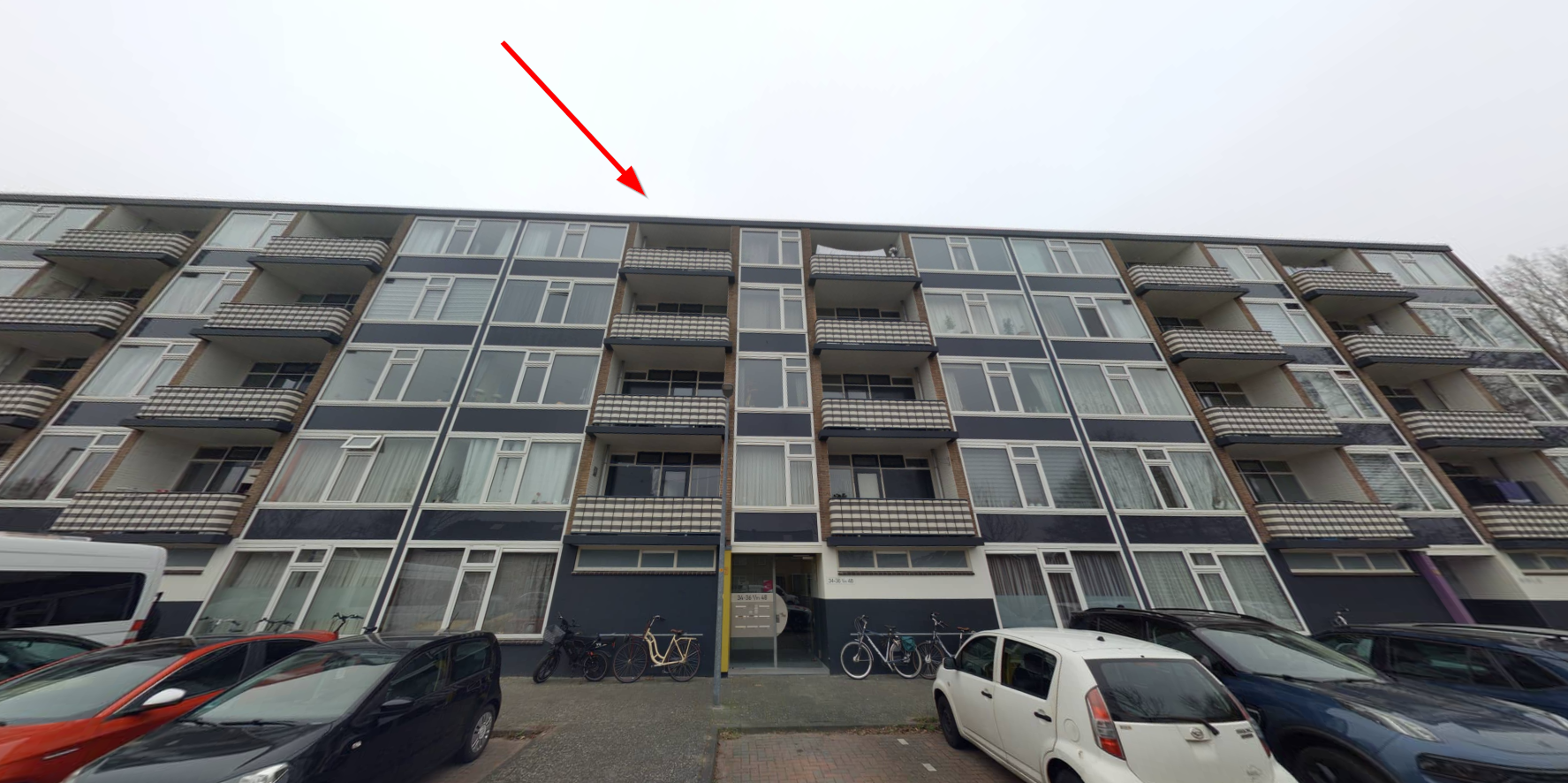 Appartement Mesdaglaan in Alkmaar