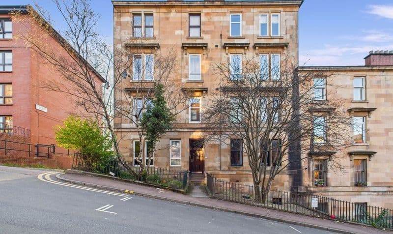 Flat Scott Street in Glasgow