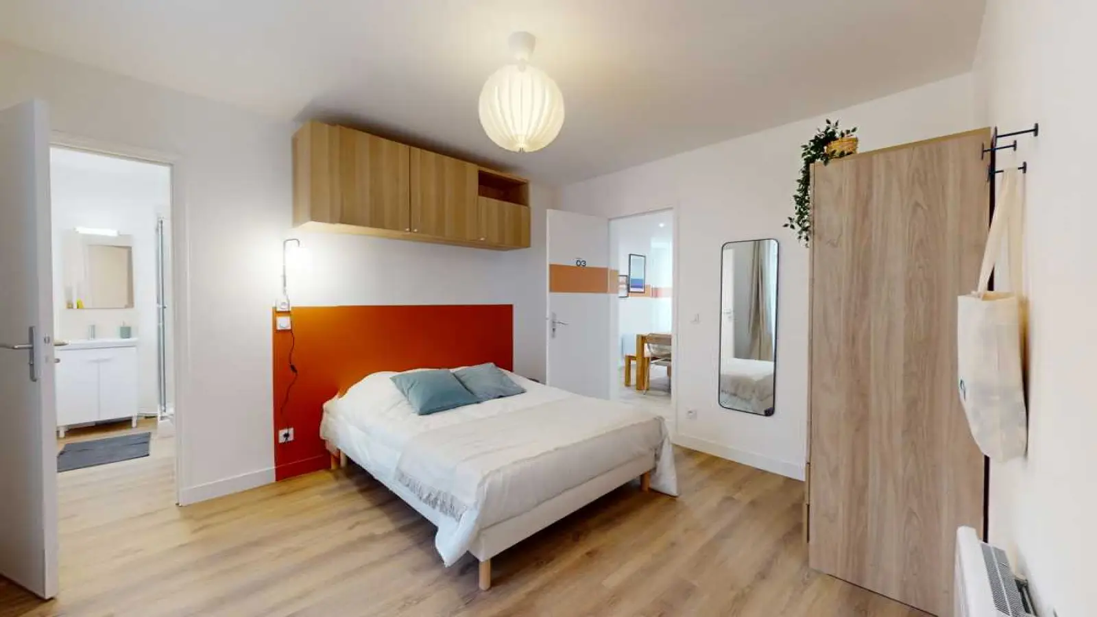 Room Rue du Chalet in Paris