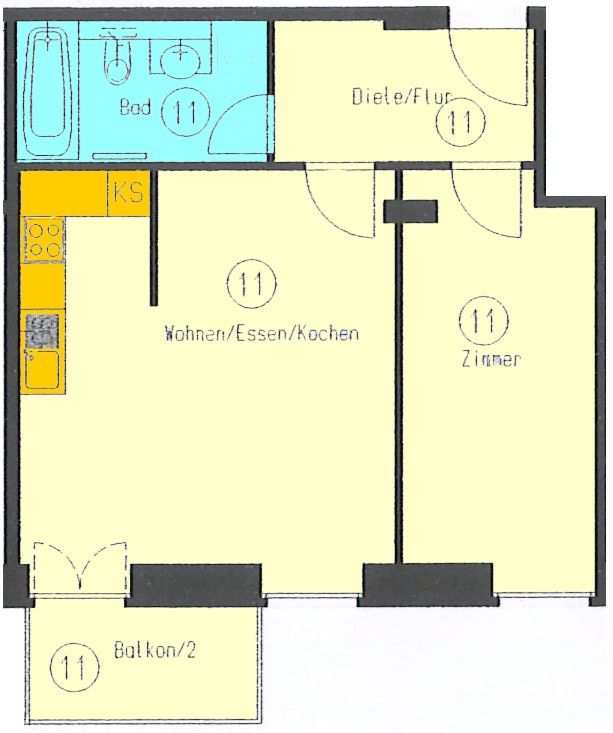 Wohnung Eilenburger Straße in Leipzig