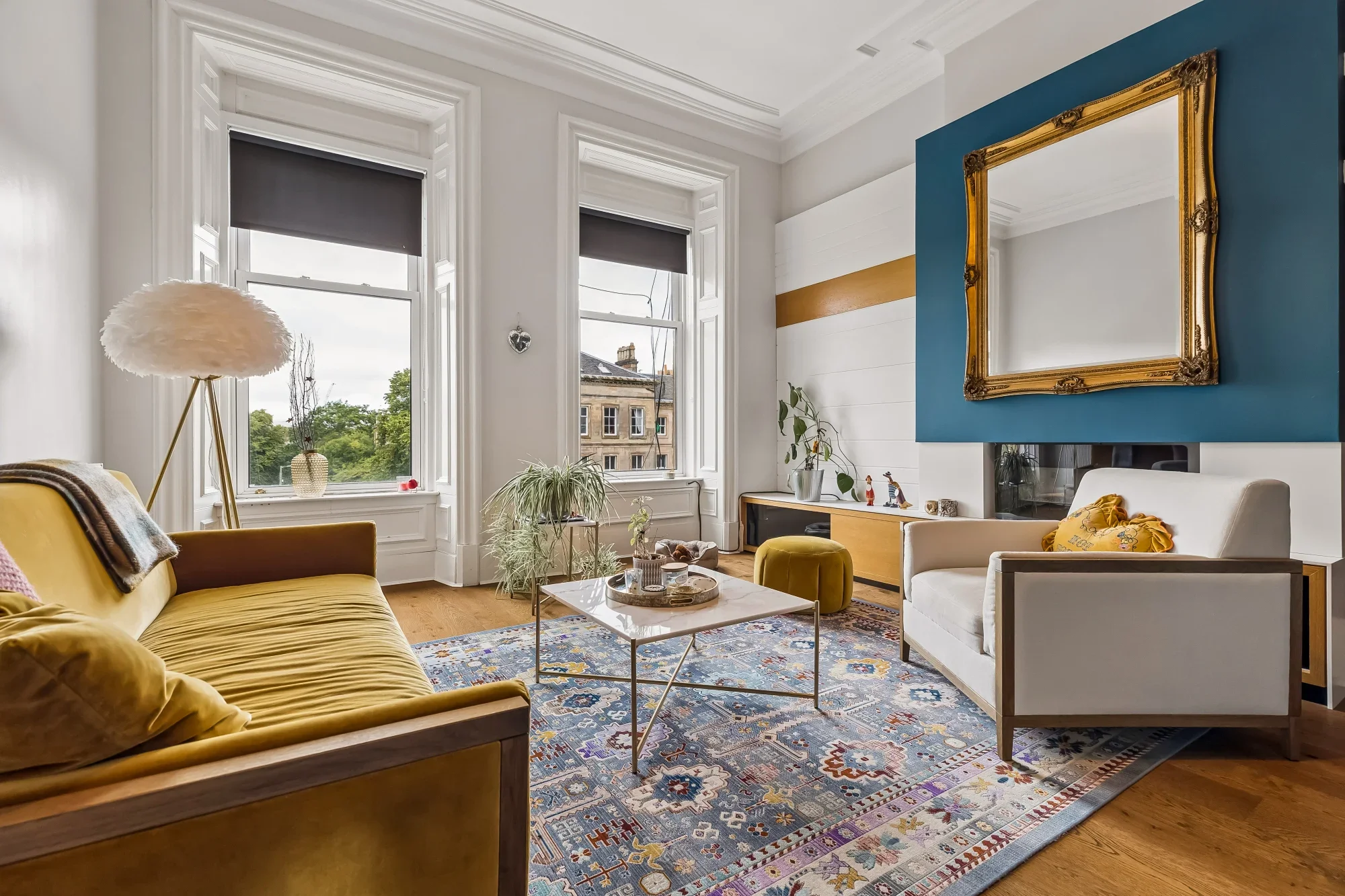 Flat Kersland Street in Glasgow
