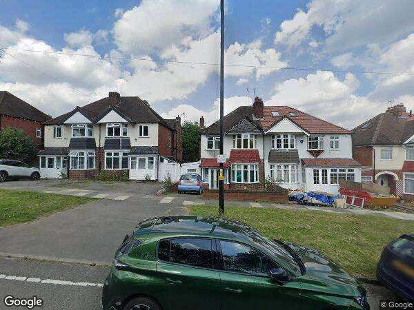 House Harborne Park Road in Birmingham