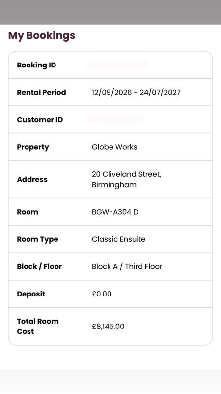 Room Cliveland Street in Birmingham