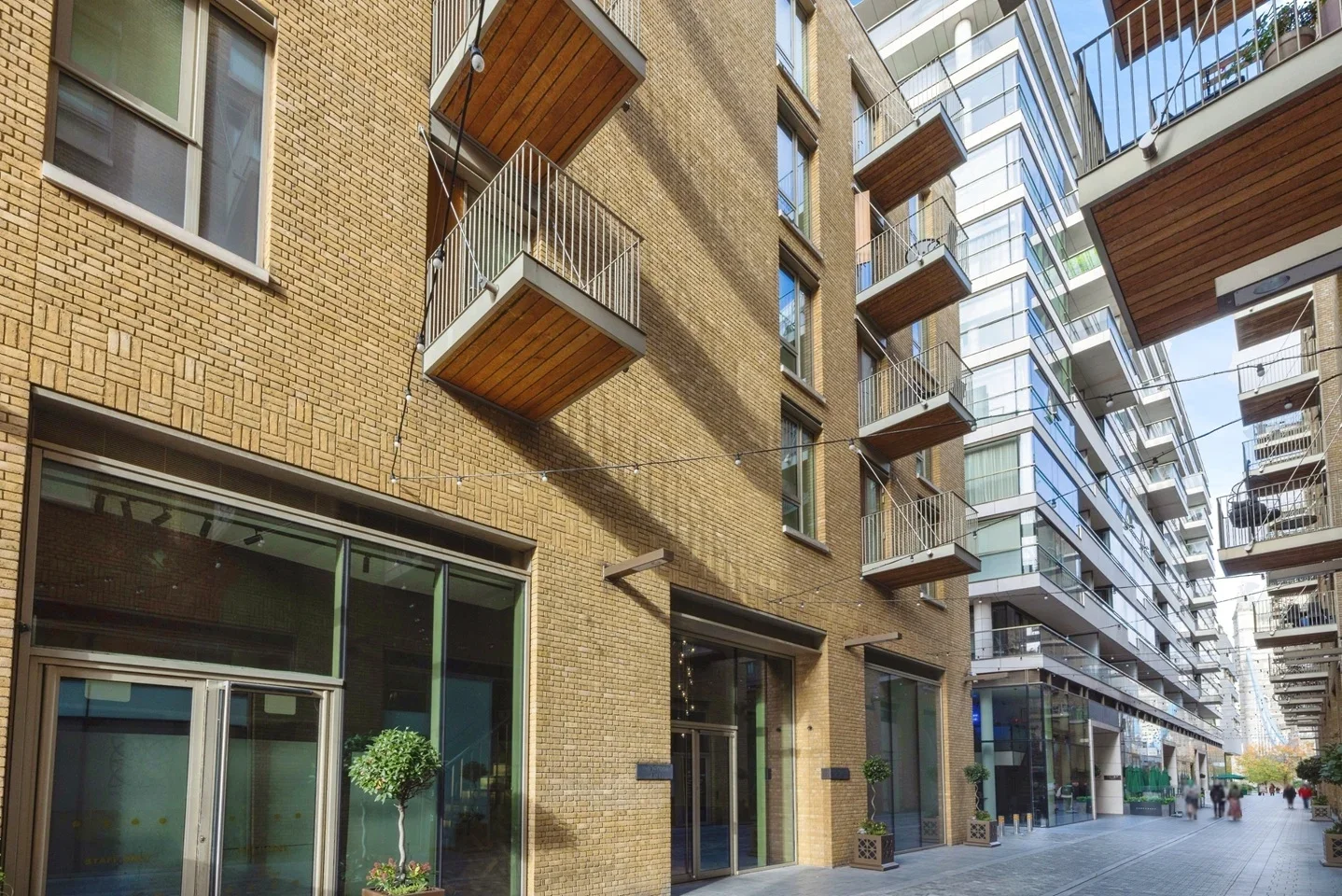 Flat Wood Street in City of London