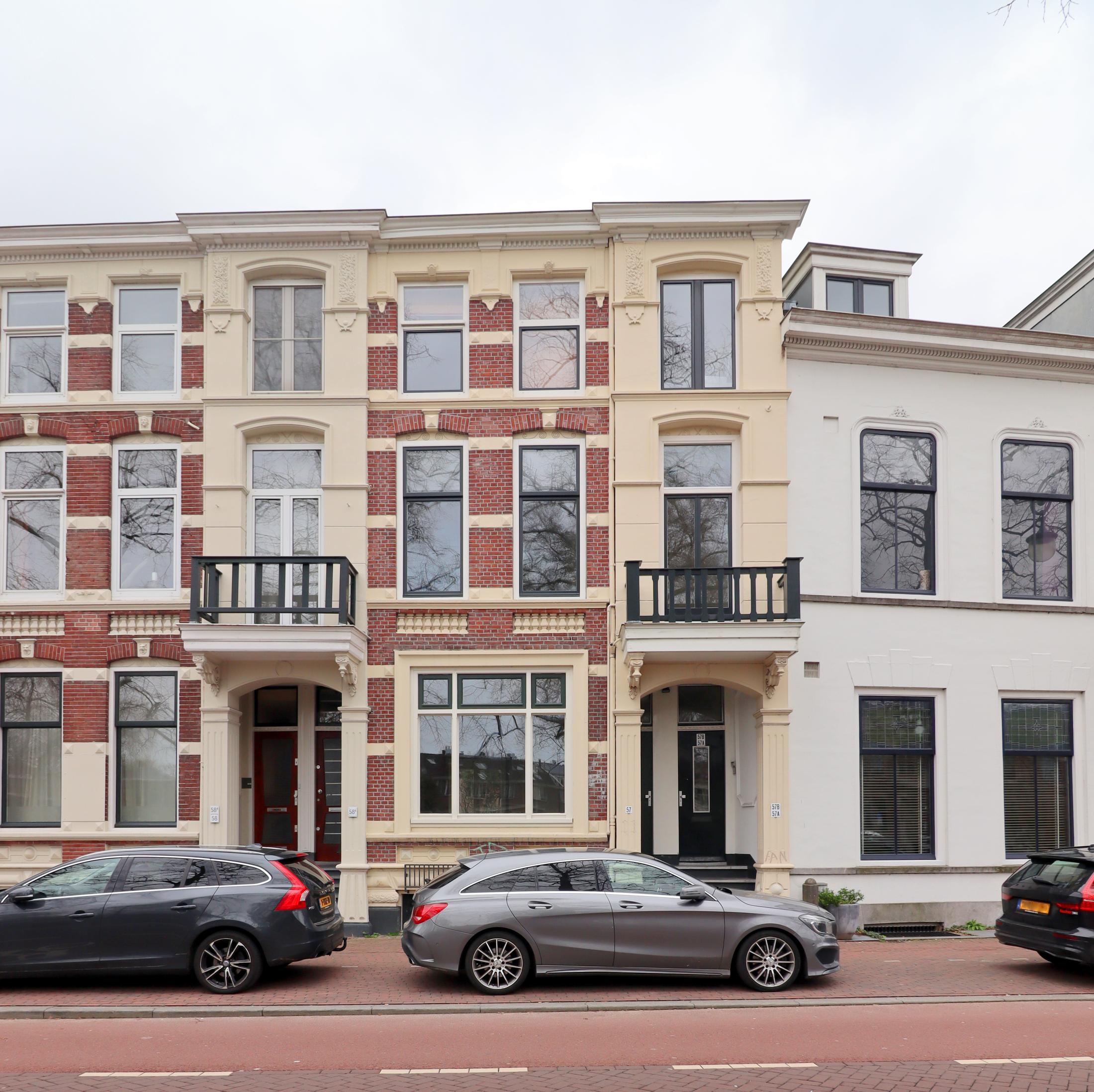 Huis Wittevrouwensingel 57 in Utrecht