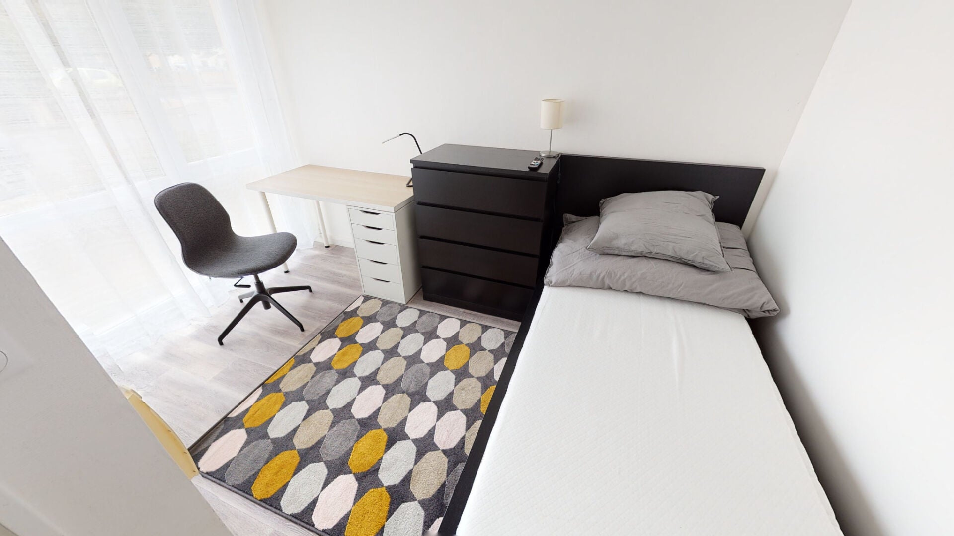 Chambre Allée de la Vervolière à Poitiers