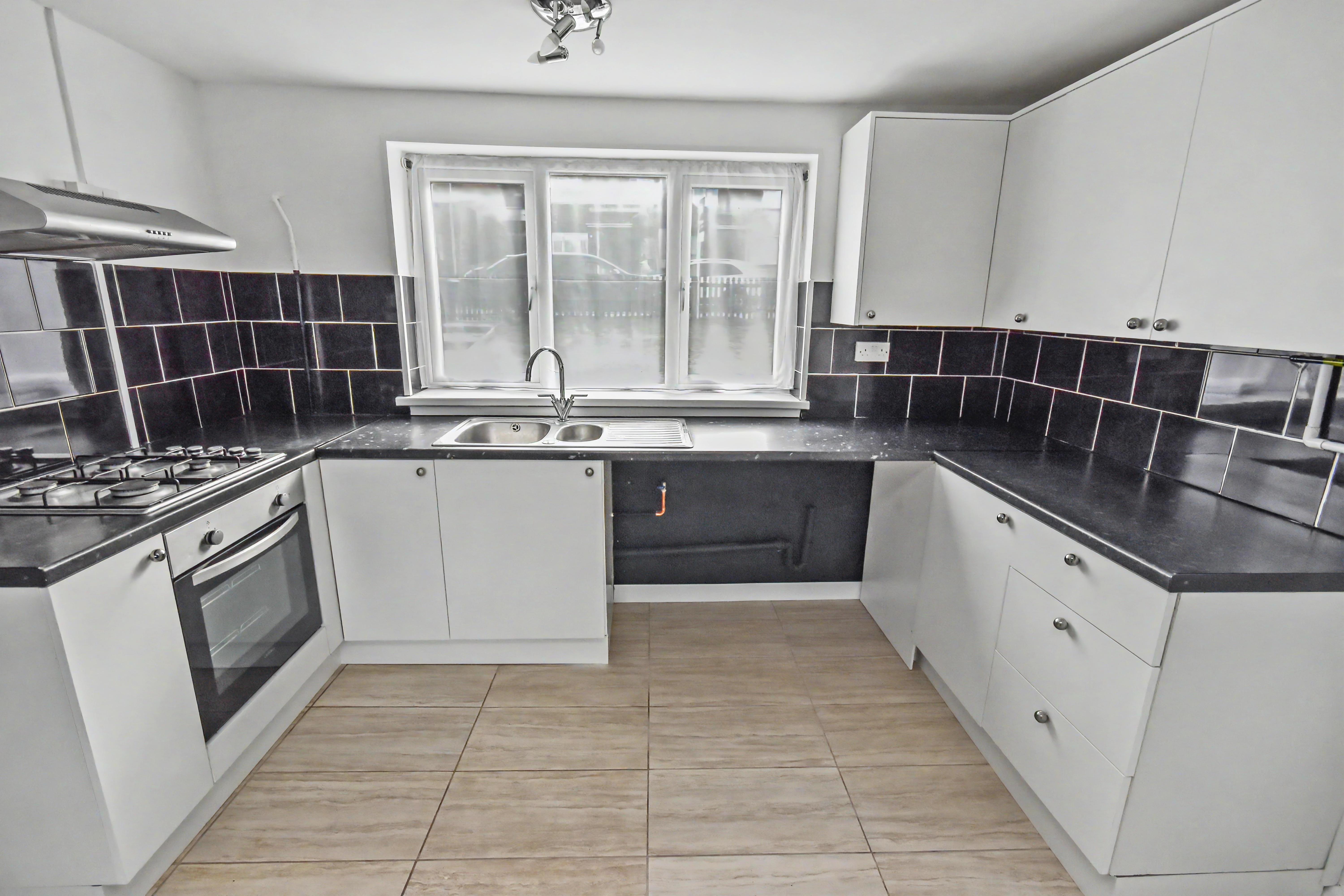 House Counts Farm Road in Corby