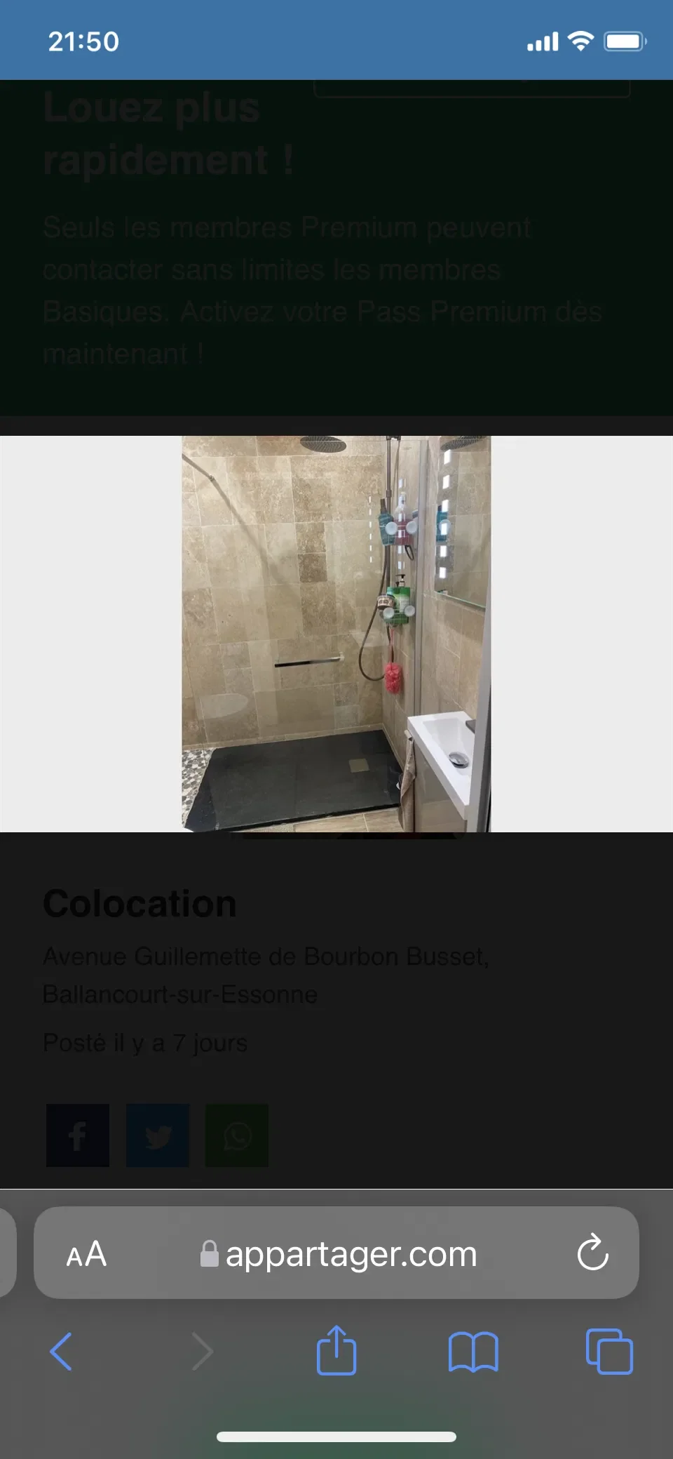 Room D 191 in Ballancourt-sur-Essonne