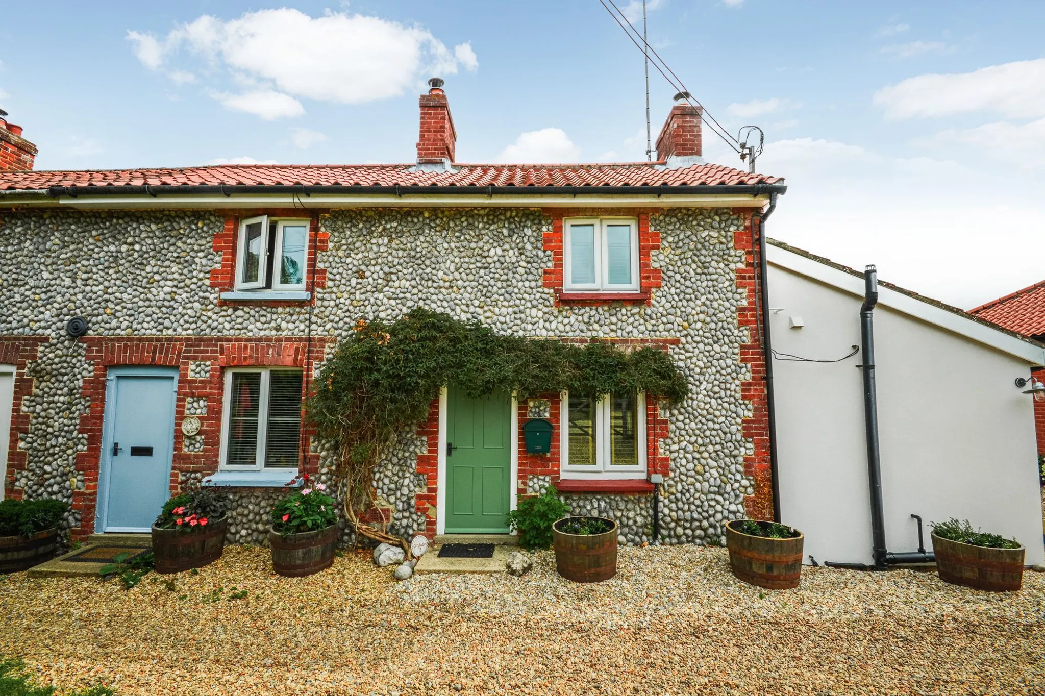 House Sheringham Road in North Norfolk
