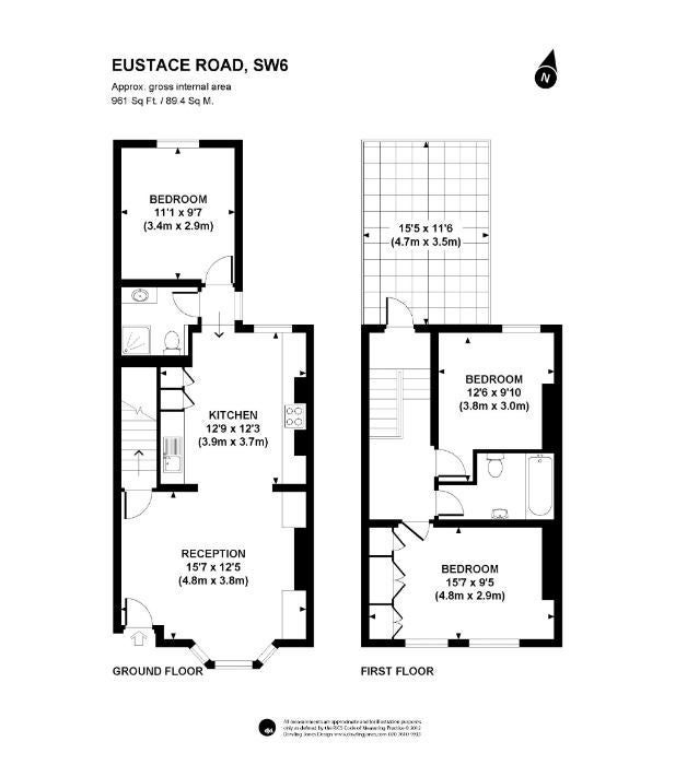 Room Eustace Road in Greater London