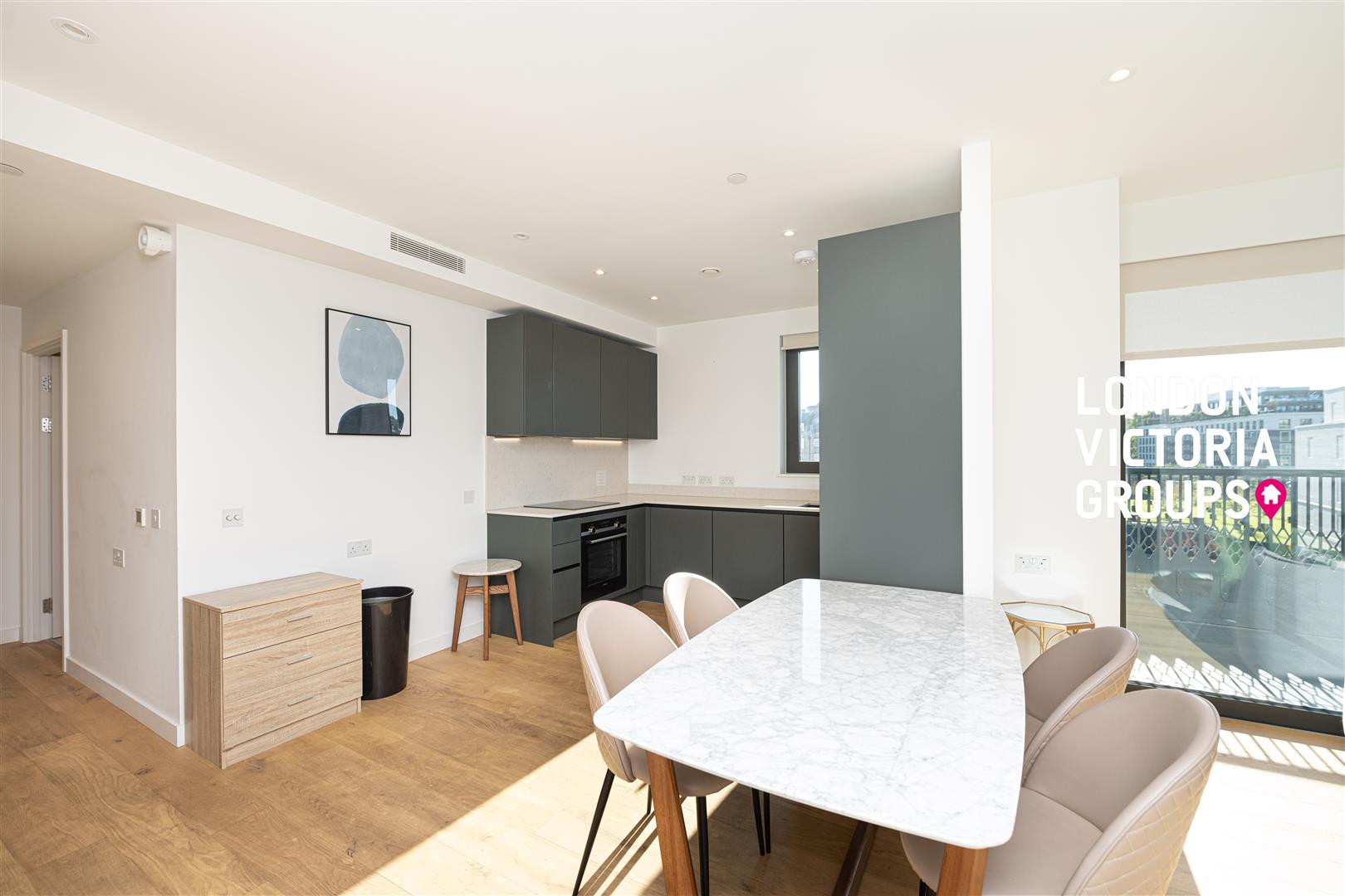 Flat Ebury Bridge Road in City of Westminster