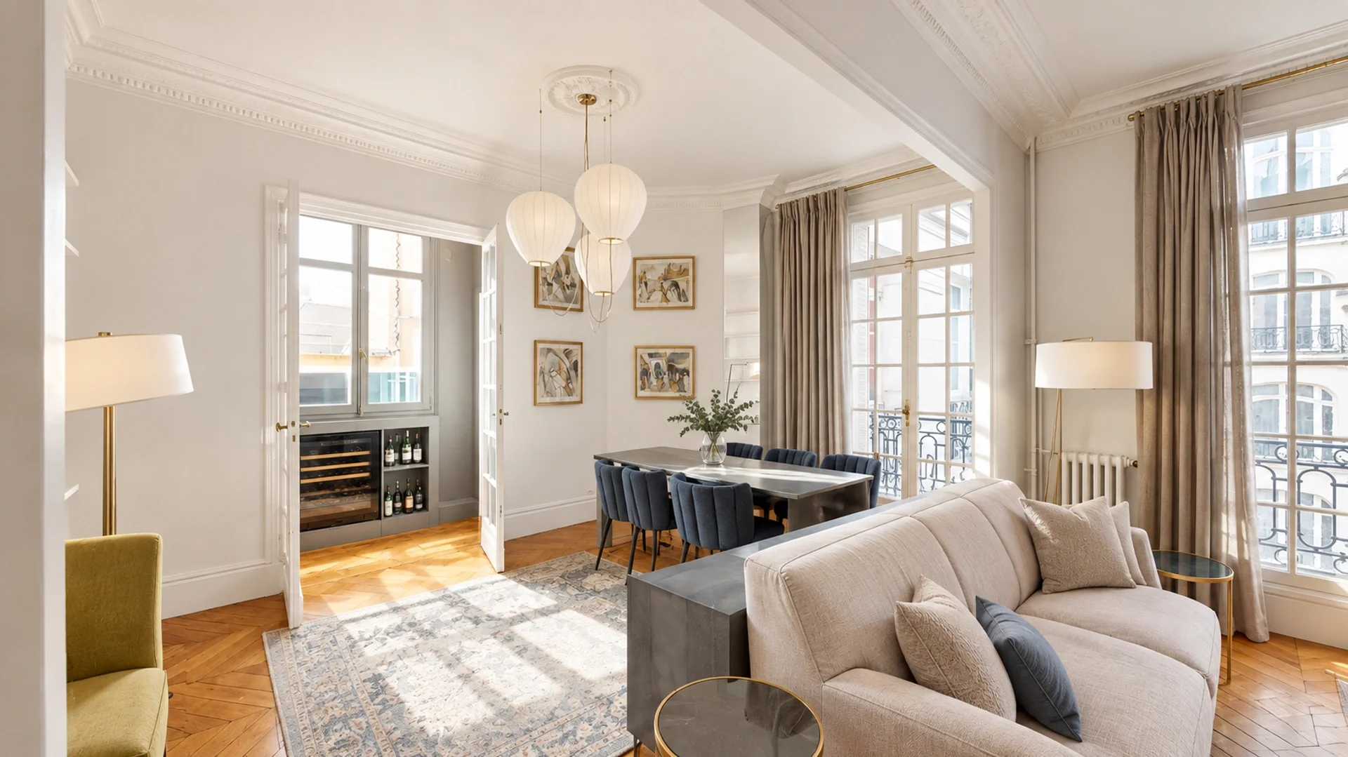 Appartement Avenue de Wagram à Paris