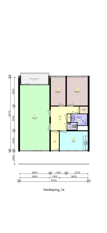 Appartement Perosistraat 3