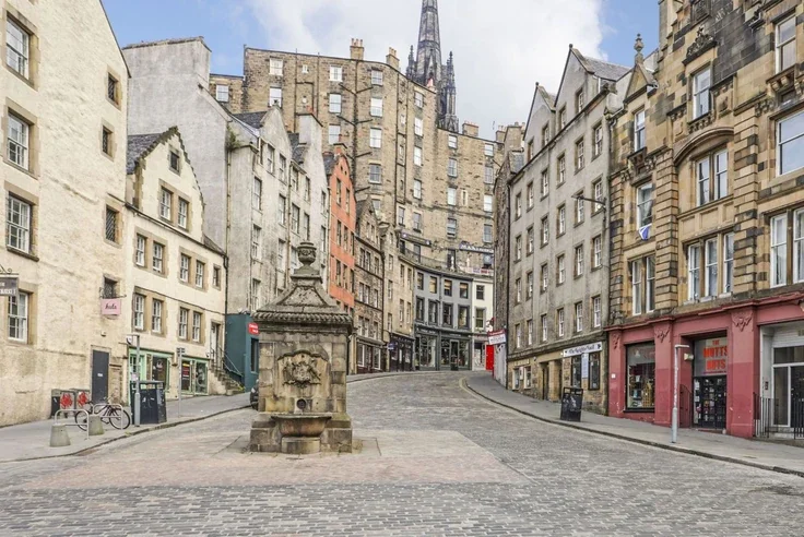 Flat West Bow in City of Edinburgh
