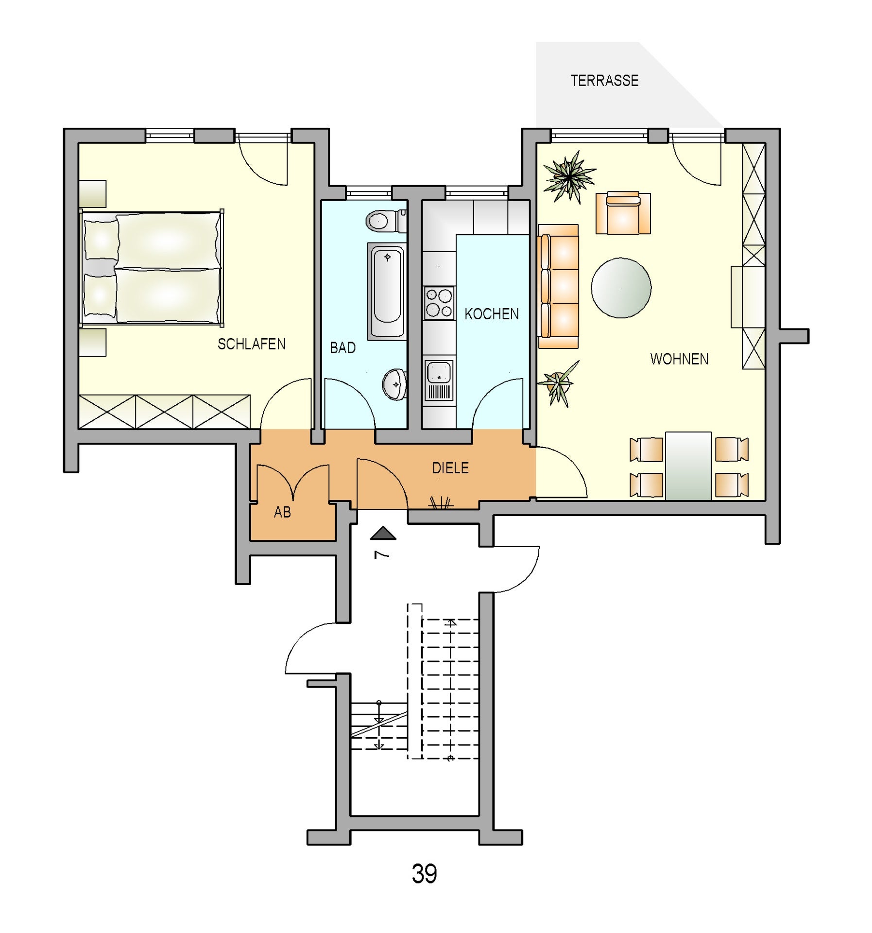 Wohnung Hasenberger Weg in Remscheid
