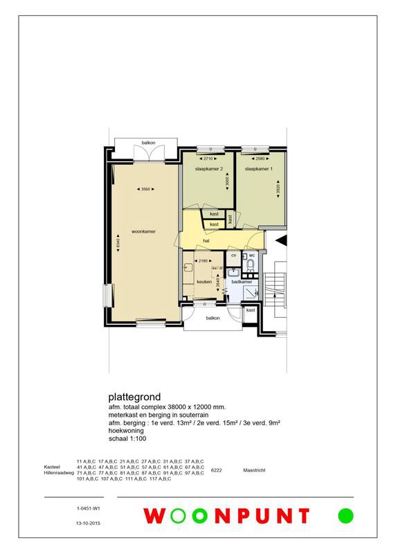 Appartement Kasteel Hillenraadweg 6