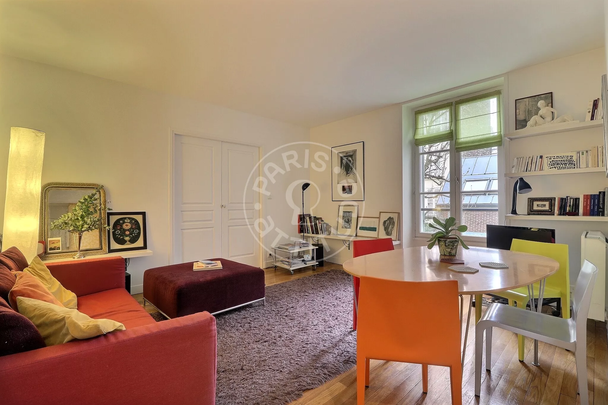 Flat Rue la Condamine in Paris