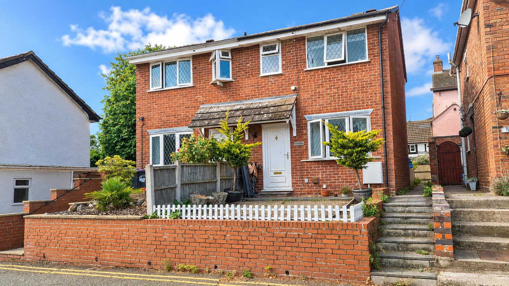 House Leek Street in Wem