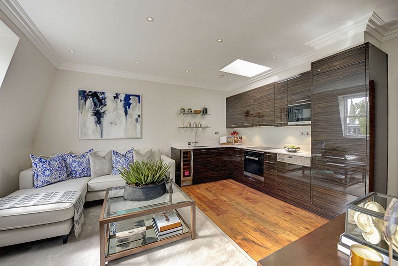 Flat Kensington Gardens Square in City of Westminster