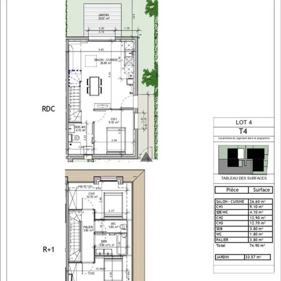 Maison Rue Gujan-Mestras à Fontenay-le-Marmion